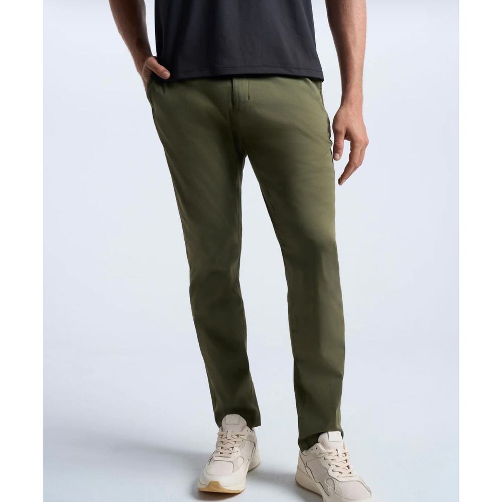 Birddogs Pants 32x30 Green Stretch Lined Athletic Casual Preppy Sports Chino